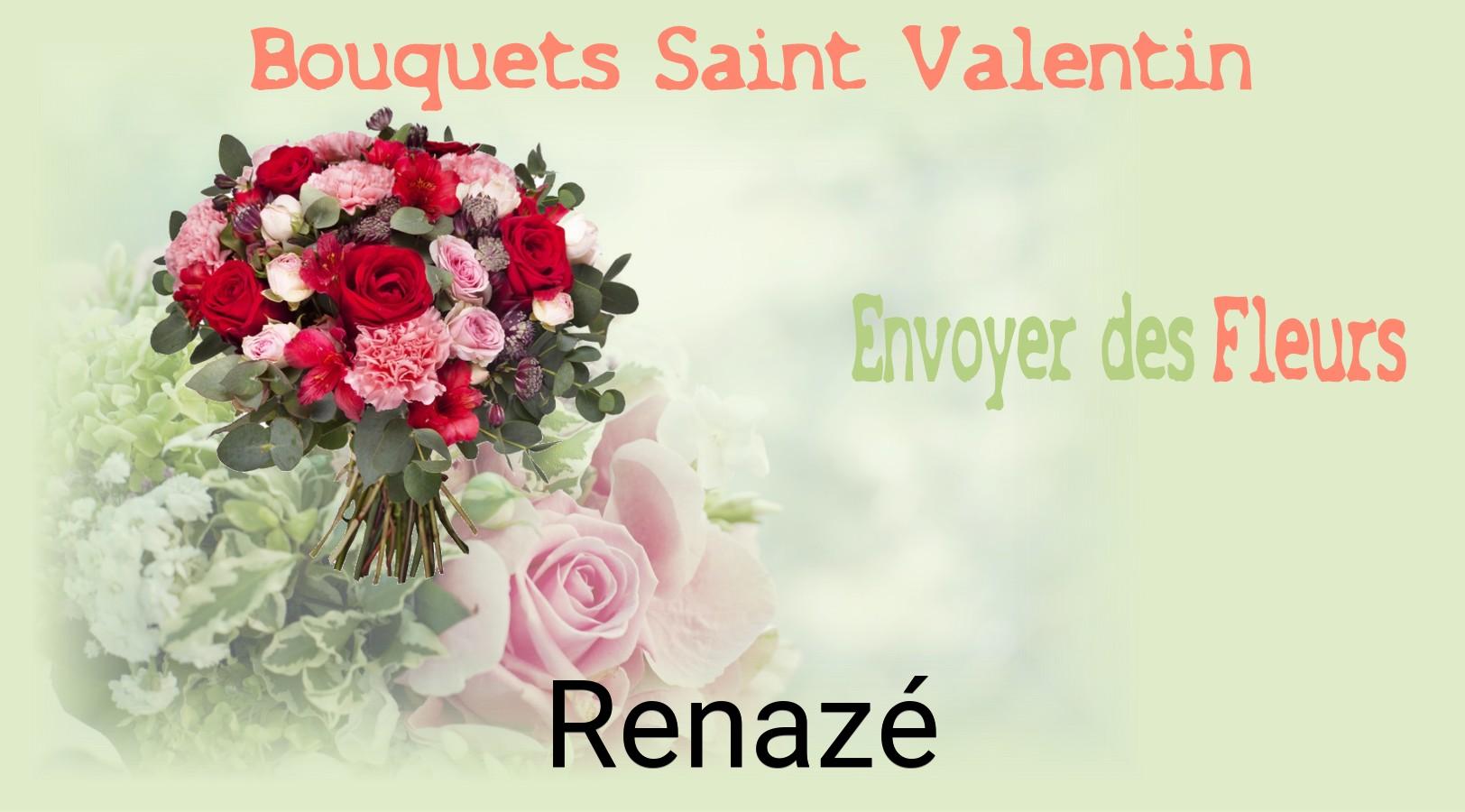 Roses de Saint-Valentin livrées à Renazé